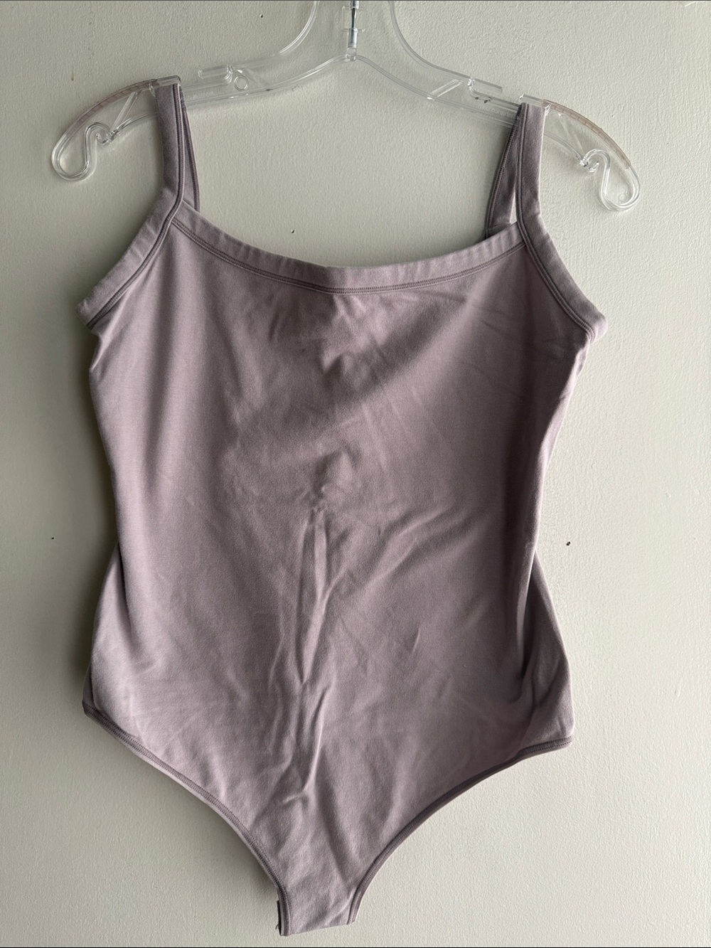SKIMS Purple Scoop Strap Bodysuit L